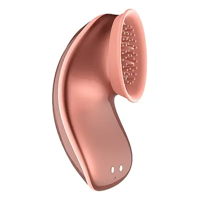 Shots Innovation Twitch Hands-Free Suction & Vibration Toy RoseGold