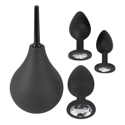 Black Velvets Anal Kit Silicone Douche