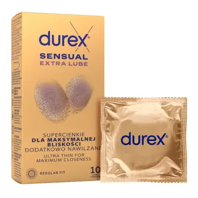 Durex Invisible Extra Lubricated 10 ks