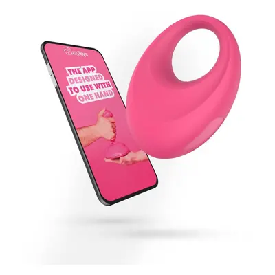 EasyConnect Vibrating Cockring Leo App-Controlled Pink