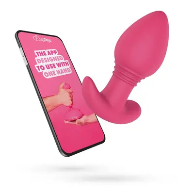 EasyConnect Vibrating Butt Plug Axel App-Controlled Pink