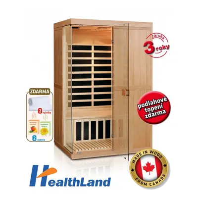 V-Garden Infrasauna DeLuxe 2200 Carbon