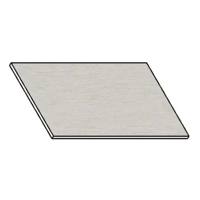 Casarredo Kuchyňská pracovní deska 90 cm – aluminium mat