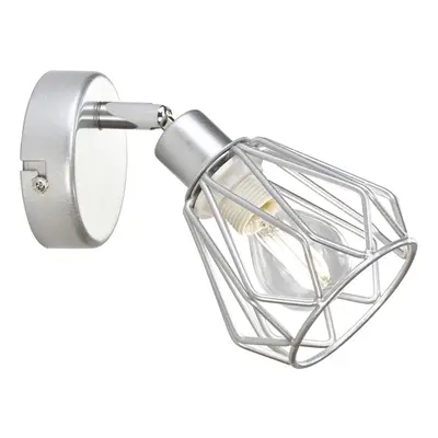 Tempo Kondela Nástěnná lampa OKIRA TYP 2 - stříbrná/kov