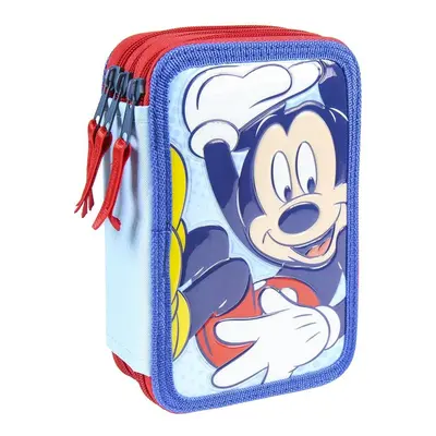 bHome Školní penál třípatrový s náplní Myšák Mickey 3D PEBH1297