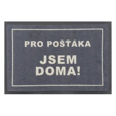 ATAN Rohožka pro pošťáka - jsem doma 40x60 cm