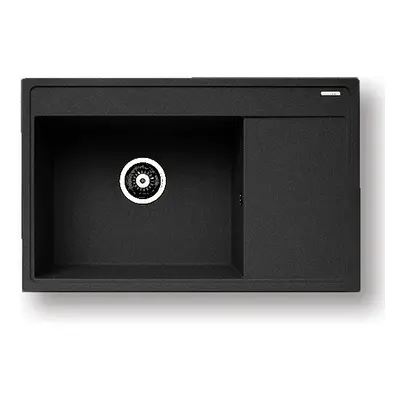 Casarredo Pyragranitový dřez CAMEA 1B 1D LH (79x50) black