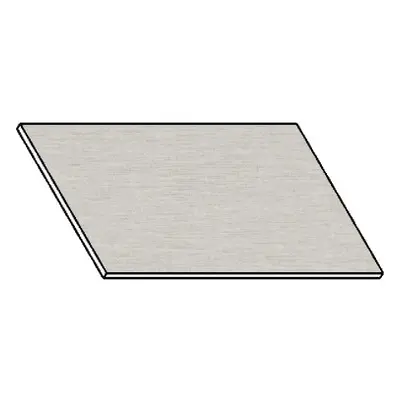 Casarredo Kuchyňská pracovní deska 80 cm – aluminium mat