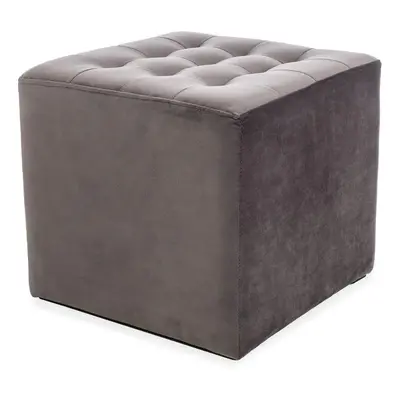 Casarredo Taburet LORI VELVET šedá