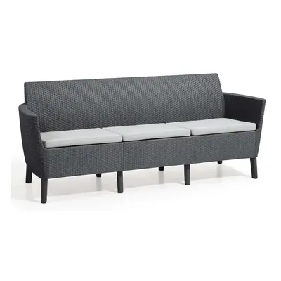 Keter Sofa SALEMO 3 seater - grafit