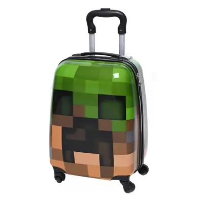 bHome Dětský cestovní kufr Minecraft Pixel 29l KFBH1271