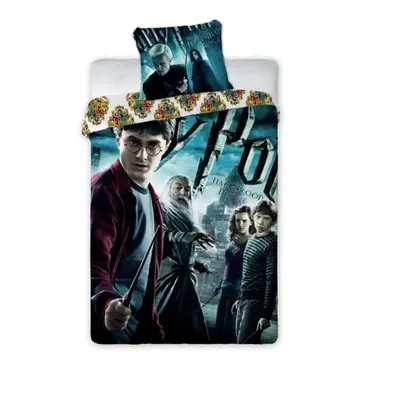 Faro Dětské povlečení Kouzelník Harry Potter 140x200 cm POFA0774