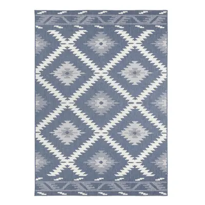 NORTHRUGS - Hanse Home koberce Kusový koberec Twin Supreme 103430 Malibu blue creme 80x150 cm