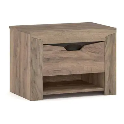 Casarredo Noční stolek 2 ks SANDRA – wenge/dub tabaco