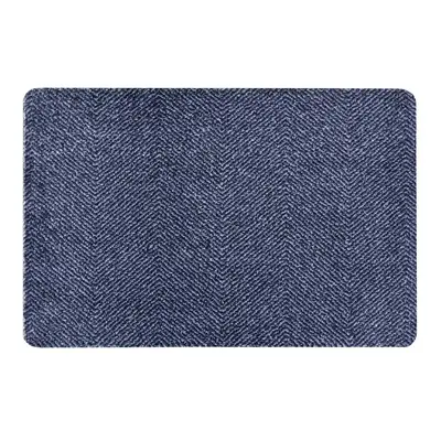 Hanse Home Rohožka Clean & Go 105348 – modrá/černá 100x150 cm