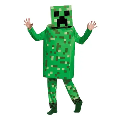 FunCo Dětský kostým 104/116 - Minecraft Creeper OPBH1499