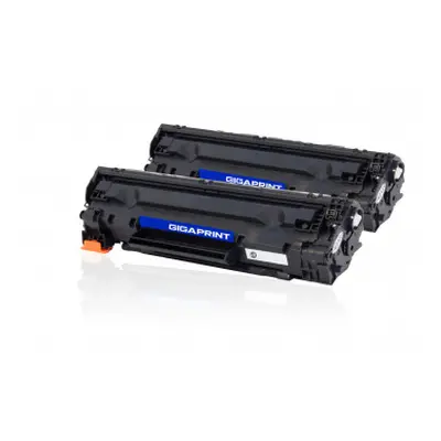 Kompatibilní 2x HP CB436A - 36A - dvojbalení toner Gigaprint – Cetria s.r.o.