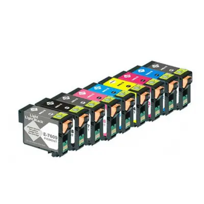 Kompatibilní Epson T7601 - T7609 Barevná sada multipack Gigaprint – Cetria s.r.o.