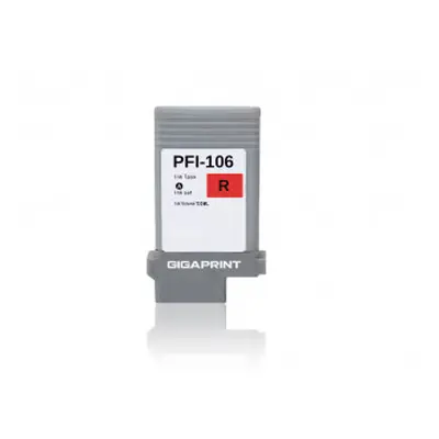 Kompatibilní CANON PFI-106 R Pigment Ink náplň Gigaprint – Cetria s.r.o.