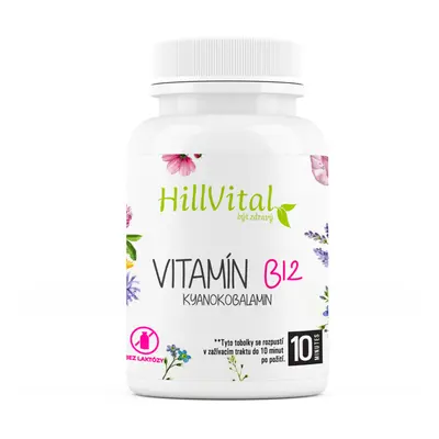 HillVital Vitamín B12 60 kapslí