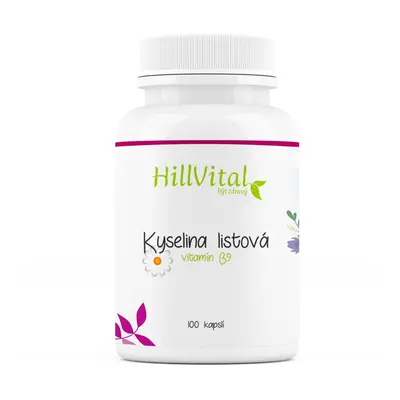 HillVital Kyselina listová 100 kapslí