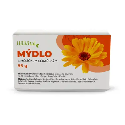 HillVital Mýdlo s měsíčkem lékařským 95 g