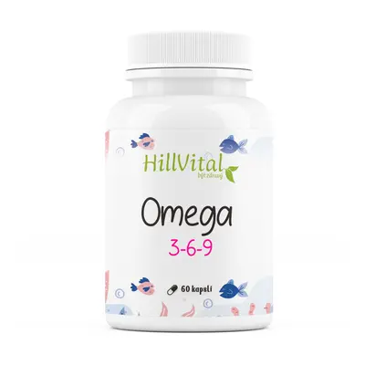 HillVital Omega 3-6-9 60 kapslí