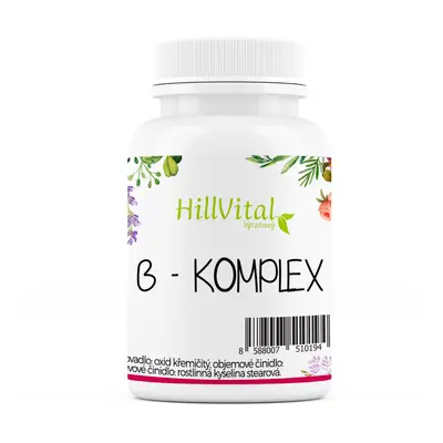 HillVital Multivitamín B-komplex 100 kapslí