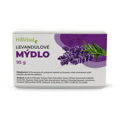 HillVital Levandulové mýdlo 95g