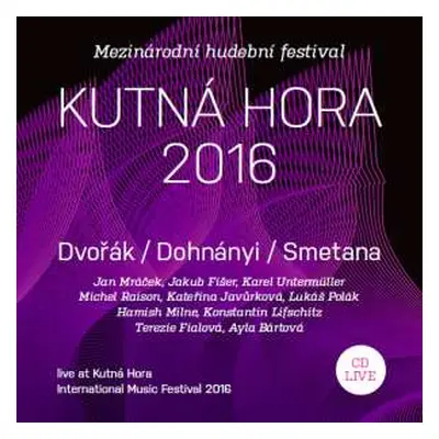 CD Various: Dvořák: Tercet, Dohnányi: Sextet, Sme