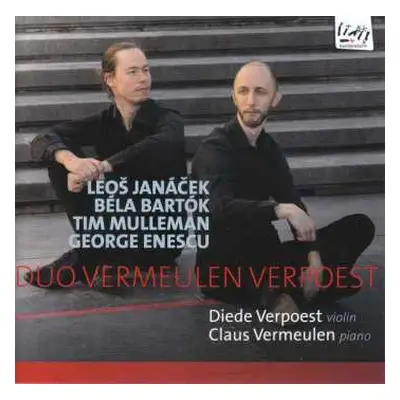 CD Duo Vermeulen Verpoest: Leoš Janáček | Béla Bartók | Tim Mulleman | George Enescu