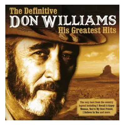 CD Don Williams: The Definitive Don Williams - His Greatest Hits