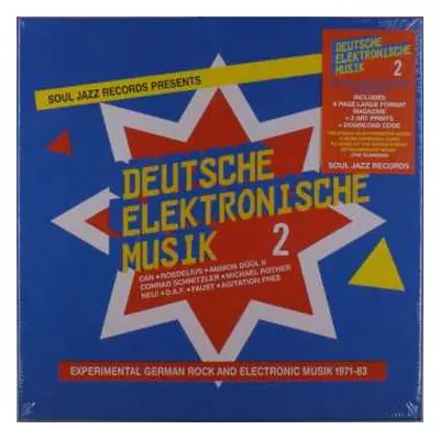 4LP Various: Deutsche Elektronische Musik 2 (Experimental German Rock And Electronic Musik 1971-