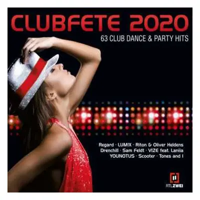 3CD Various: Clubfete 2020 - 63 Club Dance & Party Hits