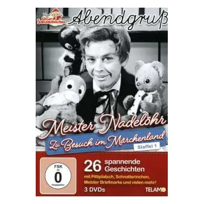 3DVD Various: Unser Sandmännchen - Abendgruß: Zu Besuch Im Märchenland - Staffel 1