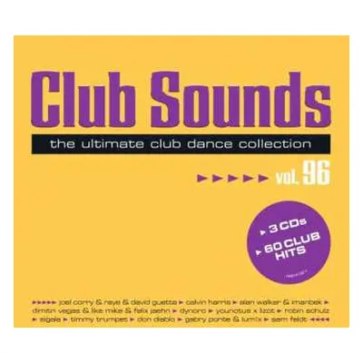 3CD Various: Club Sounds Vol. 96