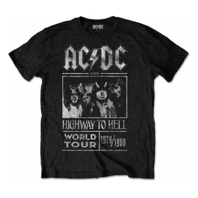 Tričko Highway To Hell World Tour 1979/1980 S