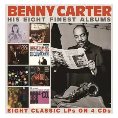 4CD Benny Carter: His Eight Finest Albums (Eight Classic LPs On 4 CDs)