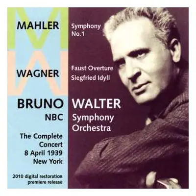 CD Richard Wagner: Bruno Walter & Das Nbc So - New York Concert 8.4.1939