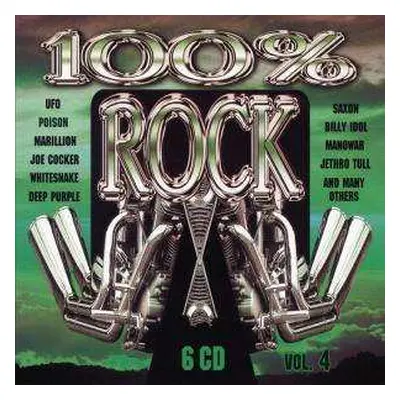 6CD Various: 100% Rock Vol. 4