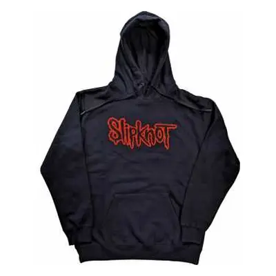 Slipknot Unisex Pullover Hoodie: Logo (back Print) (x-large) XL