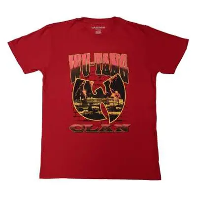 Wu-tang Clan Unisex T-shirt: Brick Wall (large) L