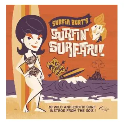 LP Various: Surfin Burt's Surfin Surfari! CLR | LTD