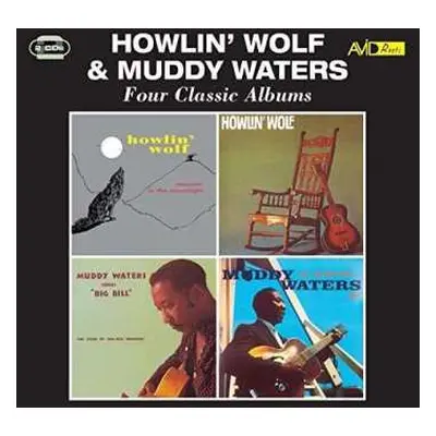 2CD Howlin' Wolf: Four Classic Albums