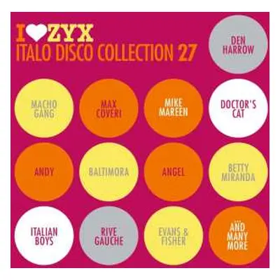 3CD Various: I Love ZYX Italo Disco Collection 27