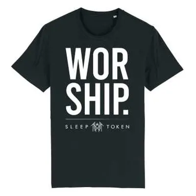 Sleep Token Unisex T-shirt: Worship (back Print) (xx-large) XXL