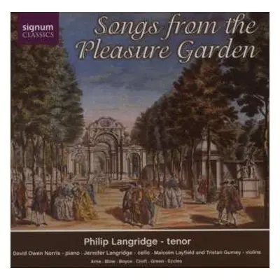 CD Philip Langridge: Songs From The Pleasure Garden