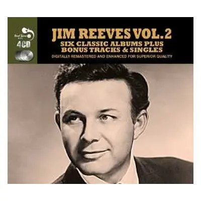 4CD Jim Reeves: Six Classic Albums Plus Bonus Tracks & Singles DIGI