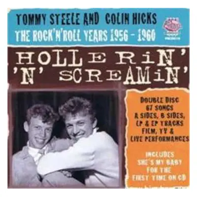 2CD Tommy Steele: The Rock'n'Roll Years 1956-1960