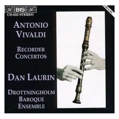 CD Antonio Vivaldi: Recorder Concertos